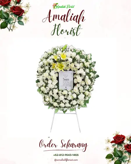 Krans Bunga Duka Melak